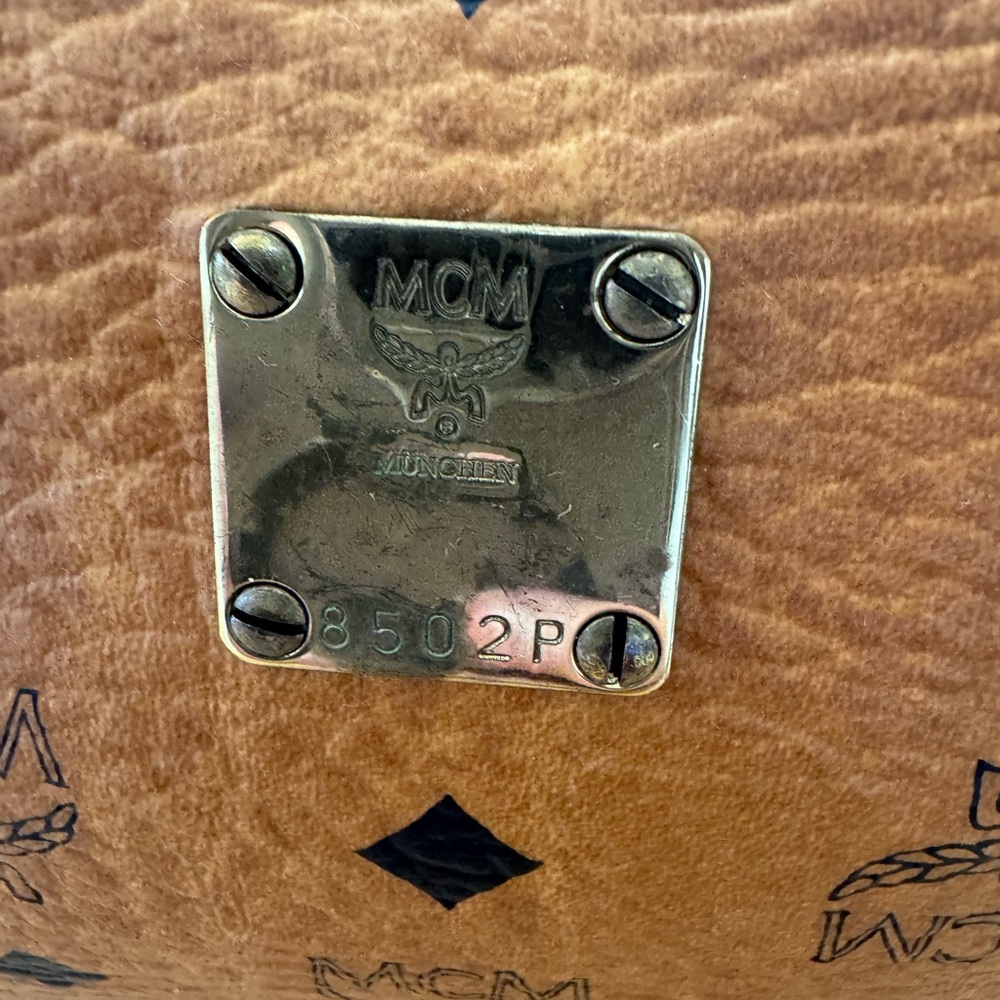 MCM Visetos Boston Bag - Picture 3 of 7